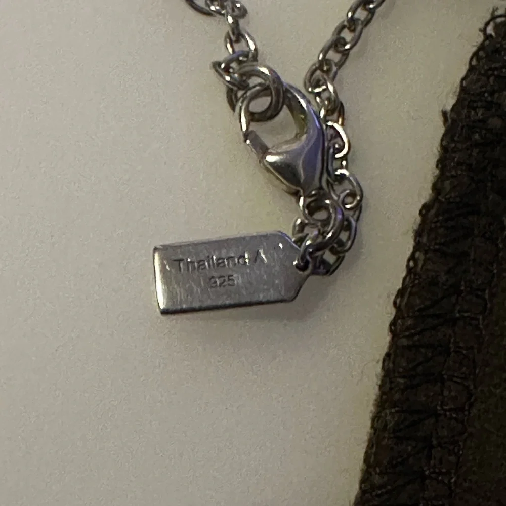 Coach Vintage, Authentic,‎ sterling silver Charm Chain Necklace